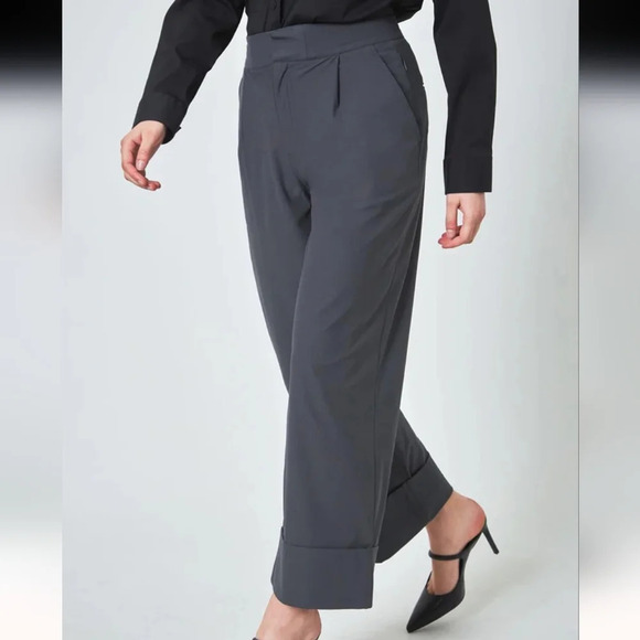 Modern Ambition Limitless High-Rise Wide Leg Pleated Pants Size 12 - Picture 1 of 13